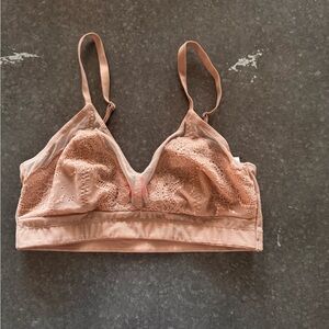 Spanx Lace Bralette in Soft Pink